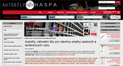 Desktop Screenshot of katalog.haspa.cz